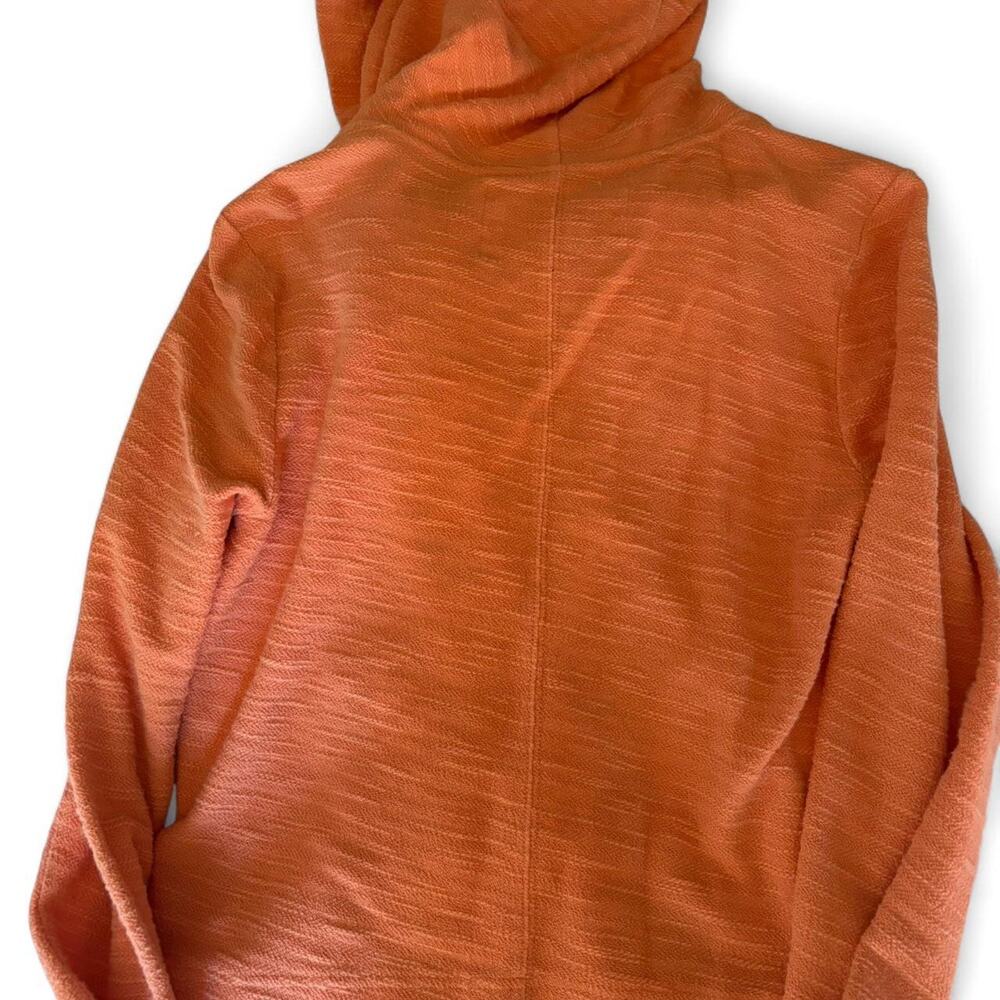 Orange anthroplogie zip up hoodie - Picture 4 of 5